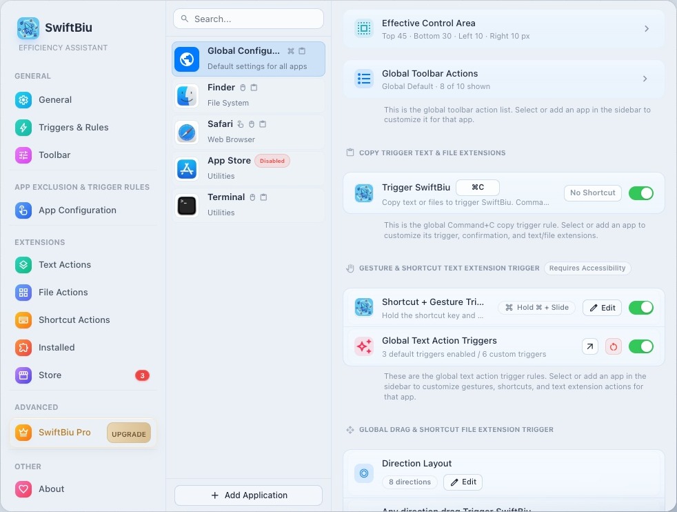 App Configuration